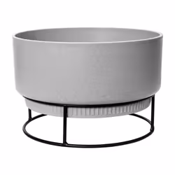 elho B.For Studio Bowl 30cm, Grey, Metal, Plastic, Round, 100%, 100%, 3 m