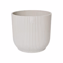 elho Vibes Fold Round 25cm, White, Plastic, Round, 100%, 100%, 2.5 m