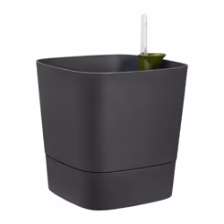 elho Greensense Aqua Care Square 30cm, Grey, Plastic, Square, 100%, 100%, 3000 mm