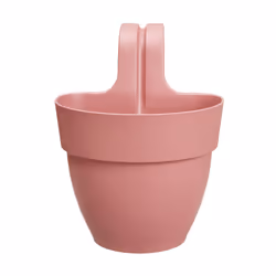 elho Vibia Campana Easy Hanger Small, Plastic, Pink, Round, Outdoor, 100%, 100%