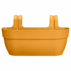 elho Vibia Campana Easy Hanger Large, Plastic, Yellow, Rectangle, Outdoor, 100%, 100%