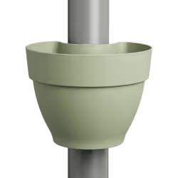 elho Vibia Campana Drainpipe Clicker 22cm, Green, Plastic, Round, 100%, 100%, 190 cm