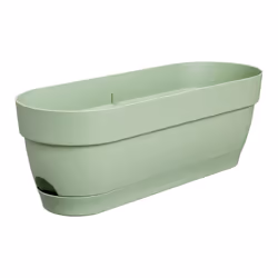 elho Vibia Campana Trough 50cm, Plastic, Green, Rectangle, 100%, 100%, 11 L