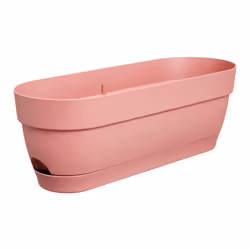 elho Vibia Campana Trough 50cm, Plastic, Pink, Rectangle, 100%, 100%, 11 L