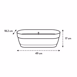 elho Vibia Campana Trough 50cm - Additional view 6