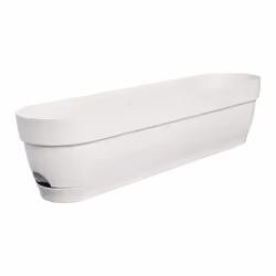 elho Vibia Campana Trough 70cm, Plastic, White, Rectangle, 100%, 100%, 15.5 L