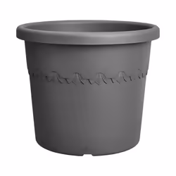 elho Algarve Cilindro 40cm, Black, Plastic, Round, 100%, 100%, 4 m