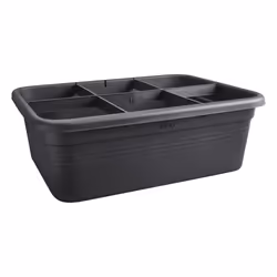 elho Green Basics Grow Garden L, Plastic, Black, Rectangle, Outdoor, 100%, 100%
