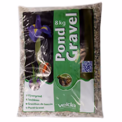 Velda Gravel for Gardens & Ponds 8/12mm, 8kg Bag Fish Koi Plant Basket