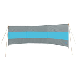 Bo-Camp Windbreak "Brendan" 500x140 cm Grey and Blue