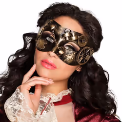 Boland 00209, Adult, Eye mask, Steampunk, 1 pc(s)