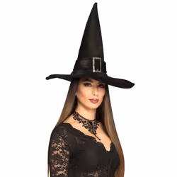Boland 00900, Fancy dress hat, Adult, Female, Iron, Polyester, Black, 108 g