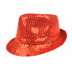 Boland 8712026012777, Fancy dress hat, Adult, Any gender, Polyester, Polyethylene terephthalate (PET), Red, 220 mm