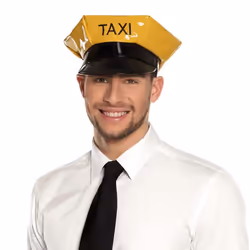 Boland 01346, Fancy dress cap, Adult, Any gender, Polystyrene, Polyurethane, Black, Yellow, 162 g