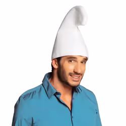 Boland 01354, Fancy dress hat, Adult, Any gender, Polyester, White, CE