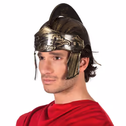 Boland 01374, Fancy dress helmet, Adult, Male, Polypropylene (PP), Black, Gold, 220 g