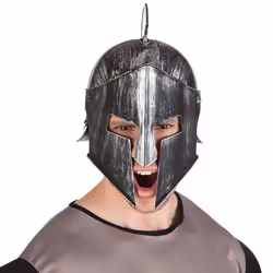 Boland 01375, Fancy dress helmet, Adult, Male, Polypropylene (PP), Metallic, 210 g