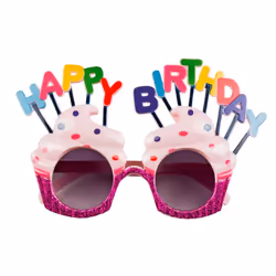 Boland 02612 Fancy dress glasses Adult Any gender