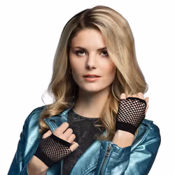 Boland 03050, Fancy dress gloves, Adult, Any gender, Polyester, Black, 33 g