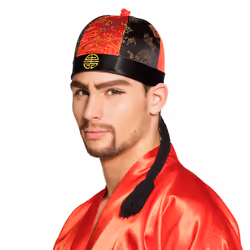 Boland 8712026042194, Fancy dress hat, Adult, Any gender, Polyester, Black, Red, 190 mm