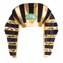 Boland 8712026042729, Fancy dress hat, Adult, Male, Acrylic, Polyester, Black, Gold, 280 mm