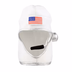 Boland 8712026042835, Fancy dress hat, Adult, Any gender, Polyester, White, 330 mm