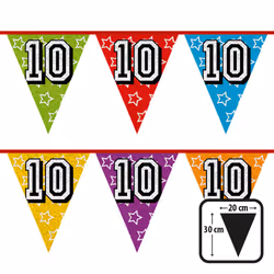 Boland 30010, Bunting banner, Polypropylene (PP), Multicolour, 200 mm, 300 mm, 50 g