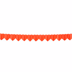 Boland 30620, Garland, Cotton, Paper, Red, 4000 mm, 190 mm, 250 mm