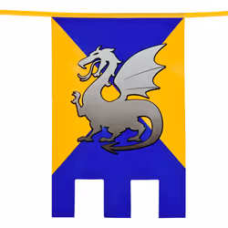 Boland PE bunting Knights & dragons - Additional view 3