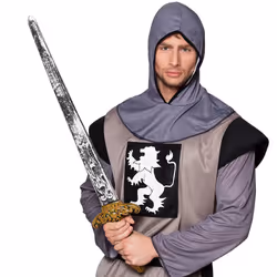Boland 44041, Fancy dress armor & weapons, Adult, Male, Polyethylene, Black, Gold, Grey, 800 mm