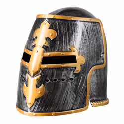 Boland 8712026440433, Fancy dress helmet, Adult, Male, Indoor/outdoor, Polypropylene (PP), Black, Brown