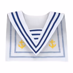 Boland 44354, Fancy dress collar, Adult, Any gender, Polyester, Polystyrene, Blue, White, Yellow, 60 g