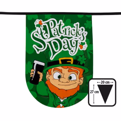 Boland 44901, Bunting banner, Polyethylene, Multicolour, Image, Saint Patrick's Day, 200 mm