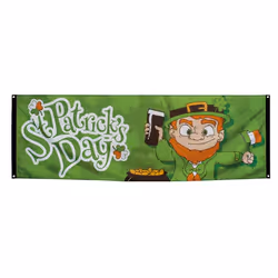 Boland 44903, Decoration, Polyester, Multicolour, Image, Saint Patrick's Day, 2200 mm