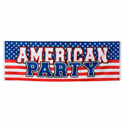 Boland 8712026449535, Garland, Polyester, Blue, Red, White, Image, Any gender, 2200 mm