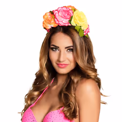 Boland 52219, Fancy dress headband, Adult, Female, Polyester, Polystyrene, Multicolour, 40 g