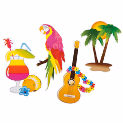 Boland 52516, Decoration, Cardboard, Multicolour, 120 g, 4 pc(s), 300 mm