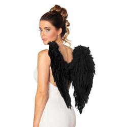 Angel Wings Folded 50x50cm - Black