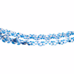 Boland 54214, Garland, Cotton, Paper, Blue, White, 90 g, 4 m, 170 mm