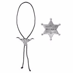 Boland 54316, Fancy dress necklace, Adult, Any gender, Iron, Polyester, Black, Silver, 33 g
