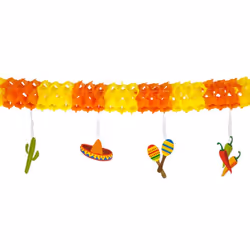 Boland 54402, Garland, Cotton, Paper, Multicolour, 4000 mm, 77 g, 160 mm