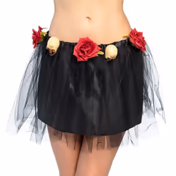 Boland 72078, Fancy skirt, Adult, Female, Halloween, Black, Polyester, Polystyrene