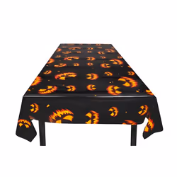 Boland 72309, Rectangular, Black, Orange, Tablecloth, 120 x 180 cm