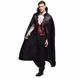 Boland 79051, Fancy costume, Adult, Male, Other, Vampire, Black, Red, White