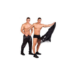men's stripper trousers 29 cm polyester black size M/L