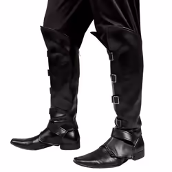 Boland 81994, Fancy dress shoes, Adult, Male, Iron, Polyethylene, Black, 216 g