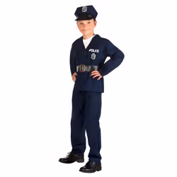 Boland 82184, Fancy costume, Child, Male, Uniform, Police, Navy