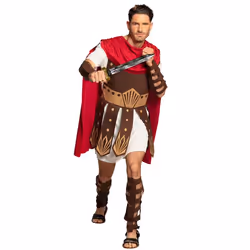 Boland 83806, Fancy costume, Adult, Male, Ancient Rome, Brown, Red, White, Male
