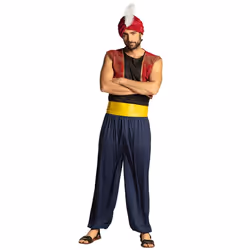 Boland 83839, Fancy costume, Adult, Male, Indian, Blue, Red, Yellow, Male
