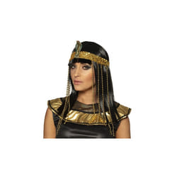 wig Egyptian queen with headband one size